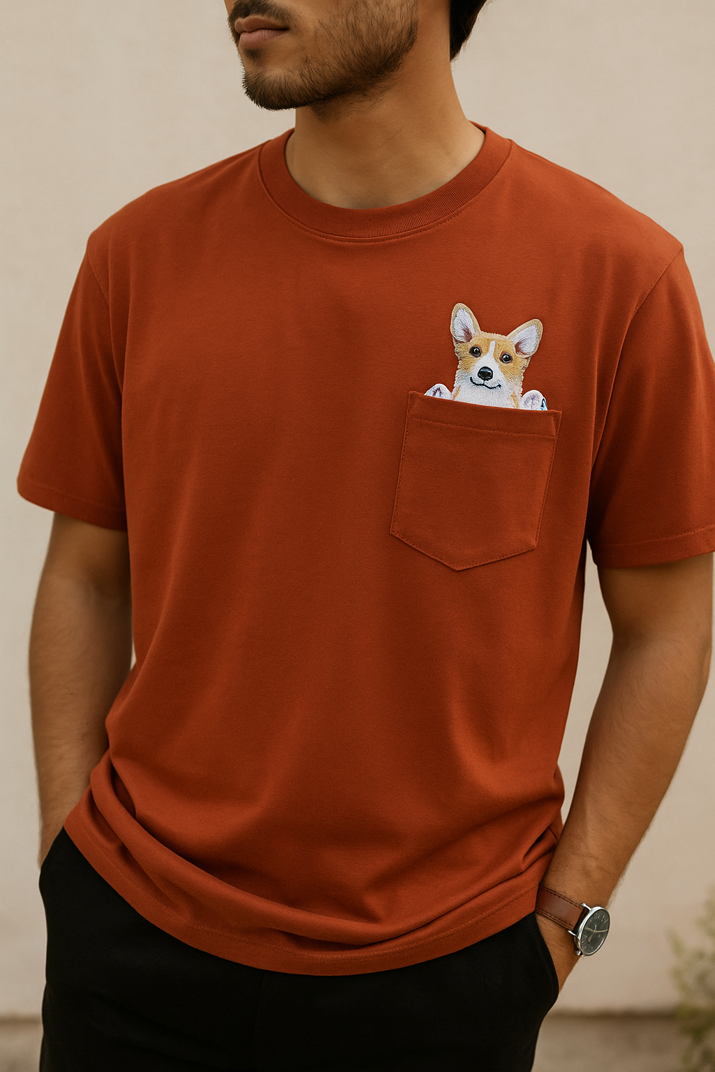 Signature Corgi Patch Tee