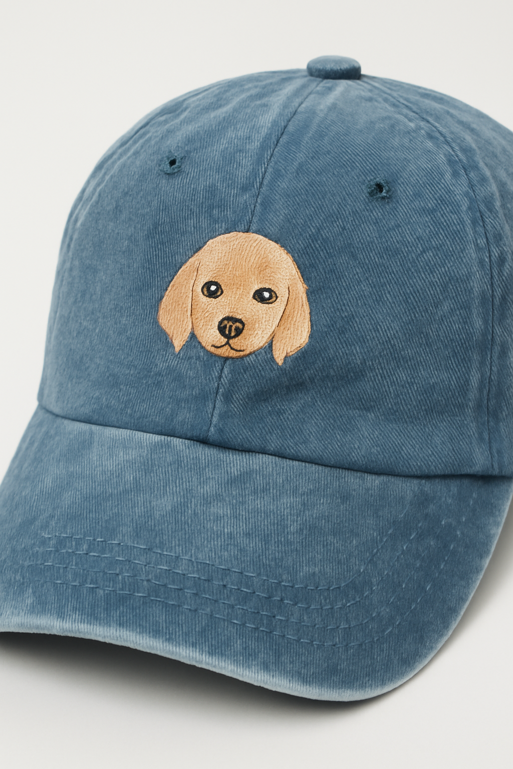 Signature Series--Golden Retriever Puppy Embroidered Hat