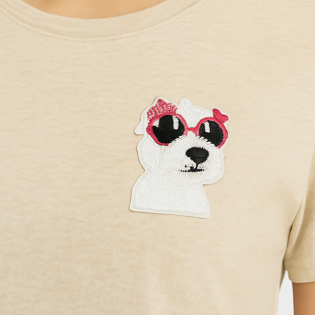 Cool Pup with Sunglasses Patch