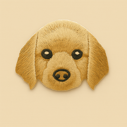 Signature Series--Golden Retriever Puppy Embroidered Hat
