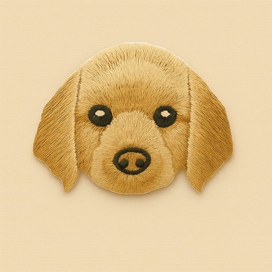 Signature Series--Golden Retriever Puppy Embroidered Hat